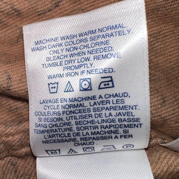 Lands’ End Leopard Print Long Sleeve Blouse - Size M (10-12) - Picture 7 of 7